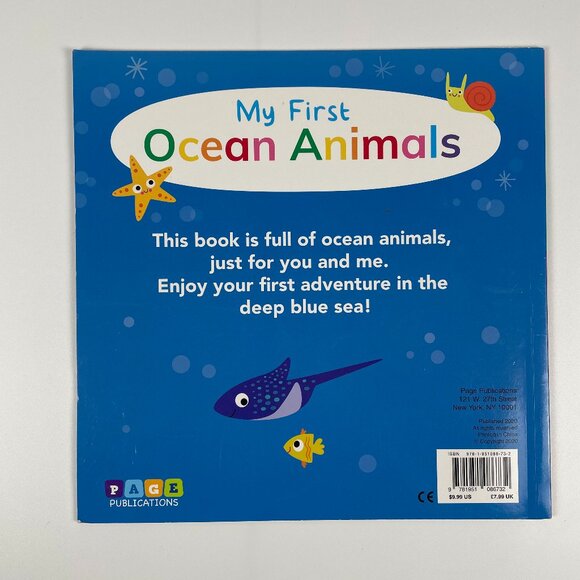 🍋 4/$20 My First Ocean Animals | Kids Books Childrens Books - Picture 4 of 5